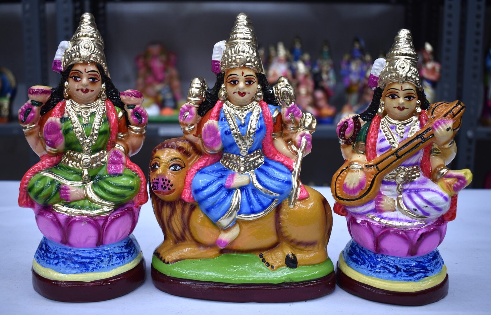 RGD LAKSHMI,SARASWATHI & DURGA 8.5"