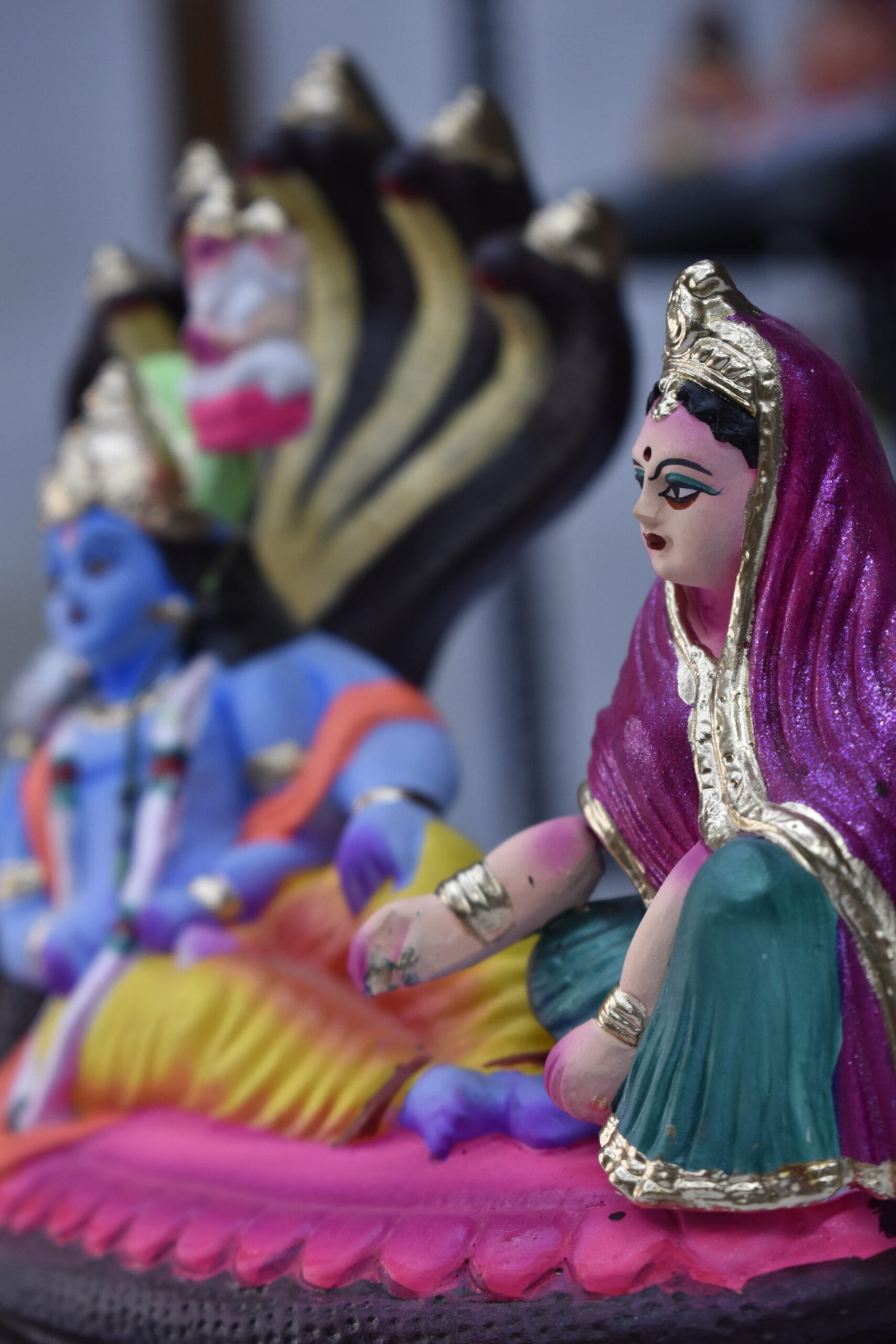 RGD LAKSHMI NARAYANAR WITH BRAHMA 8.5" - Image 2