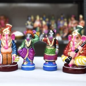RGD GANESH MUSIC WITH RAT 6"